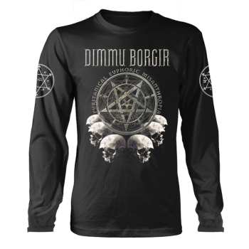 Merch Dimmu Borgir: Maglietta a maniche lunghe Puritanical Euphoric Misanthropia (skulls)
