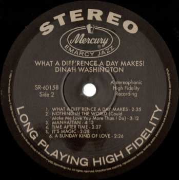 5LP/Set di cofanetti Dinah Washington: The Divine Miss Dinah Washington