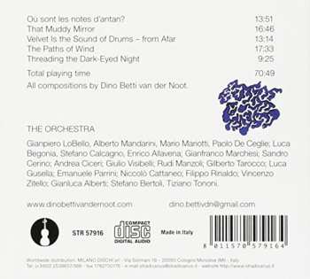 CD Dino Betti Van Der Noot: Où Sont Les Notes D'Antan?