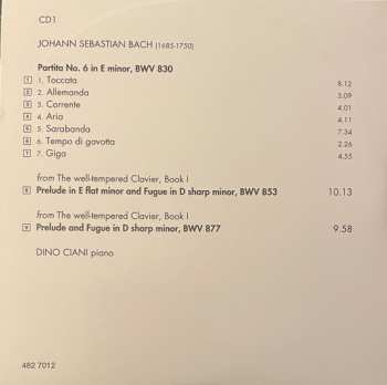 6CD/Set di cofanetti Dino Ciani: Deutsche Grammophon Recordings