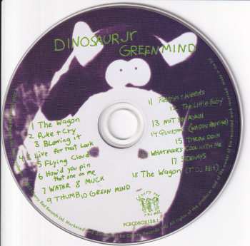 4CD/Set di cofanetti Dinosaur Jr.: Puke + Cry – The Sire Years 1990-1997