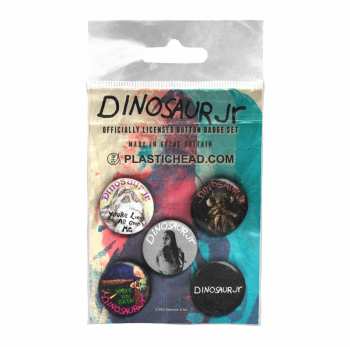Merch Dinosaur Jr.: Set Spillette Albums 1987-1992 Button Badge Set