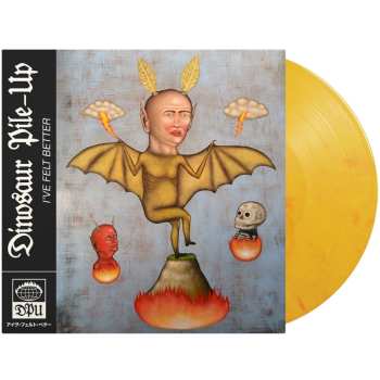 LP Dinosaur Pile-Up: I've Felt Better - Yellow Flame Marble