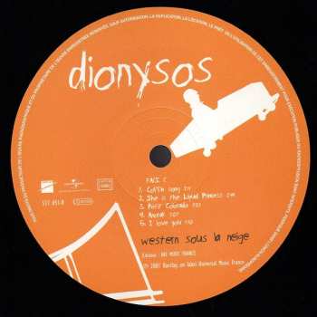 2LP Dionysos: Western Sous La Neige