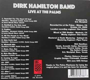 CD Dirk Hamilton Band: Live At The Palms