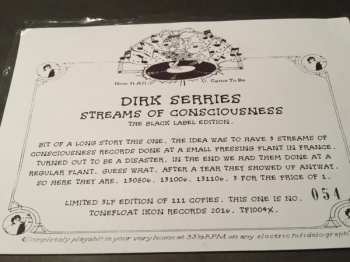 3LP/Set di cofanetti Dirk Serries: Streams Of Consciousness - The Black Label Edition LTD | NUM