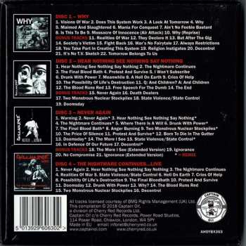4CD/Set di cofanetti Discharge: 1980-85