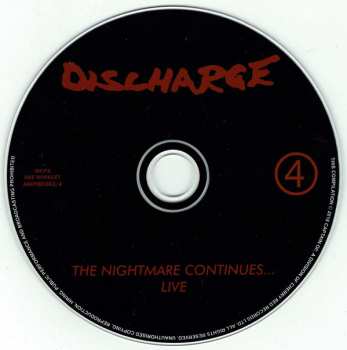 4CD/Set di cofanetti Discharge: 1980-85