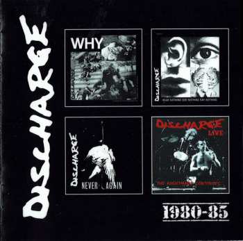 4CD/Set di cofanetti Discharge: 1980-85