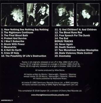 4CD/Set di cofanetti Discharge: 1980-85
