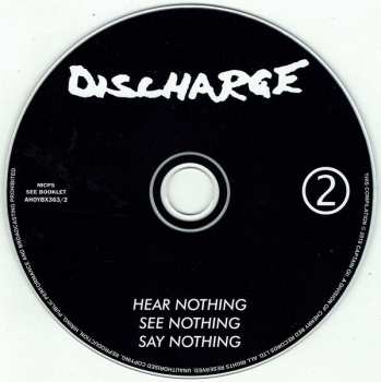 4CD/Set di cofanetti Discharge: 1980-85