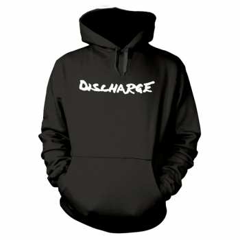 Merch Discharge: Felpa con cappuccio Never Again