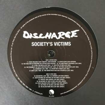 2LP Discharge: Society's Victims, Volume 2