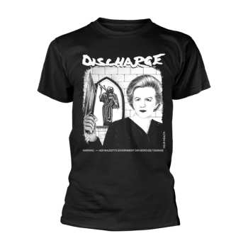Album Discharge: Maglietta Warning
