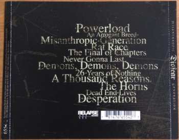 CD Disfear: Misanthropic Generation