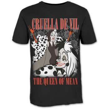 Merce Disney: Tričko 101 Dalmations Cruella Homage M