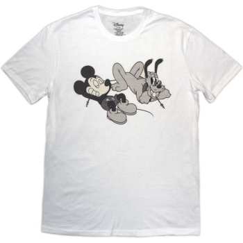 Merch Disney: Maglietta Mickey & Pluto Relax