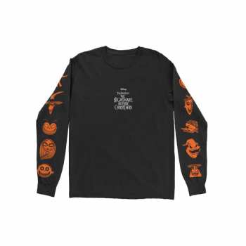 Merch Disney: Maglietta The Nightmare Before Christmas All Characters Orange 