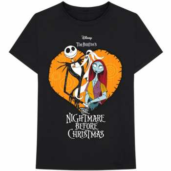 Merch Disney: Maglietta The Nightmare Before Christmas Heart