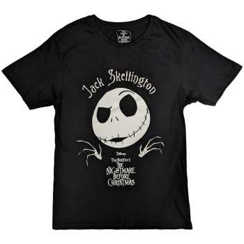 Merch Disney: Maglietta The Nightmare Before Christmas Jack Head
