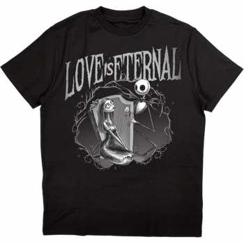 Merce Disney: Tričko The Nightmare Before Christmas Jack & Sally Love Is Eternal  S