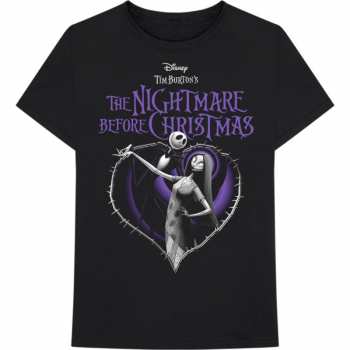 Merch Disney: Maglietta The Nightmare Before Christmas Purple Heart 