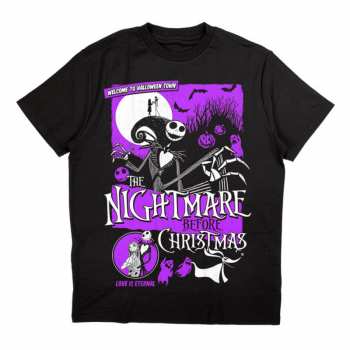 Merch Disney: Maglietta The Nightmare Before Christmas Welcome To Halloween Town 