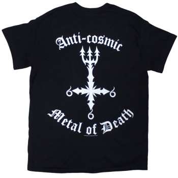 Merce Dissection: Dissection Unisex T-shirt: Storm Of The Light's Bane (black) (back Print) (small) S