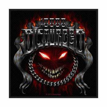 Merch Disturbed: Applicazione Chrome Smiley