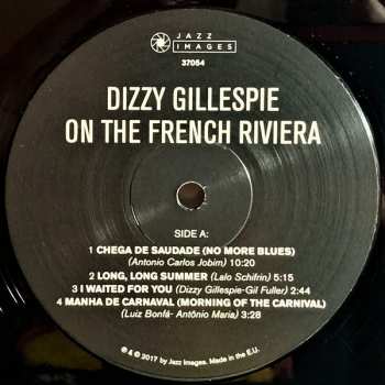 LP Dizzy Gillespie: On The French Riviera DLX | LTD