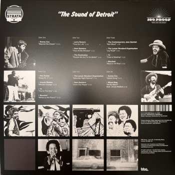 3LP Amir Abdullah: Strata Records (The Sound of Detroit) (Volume 1)
