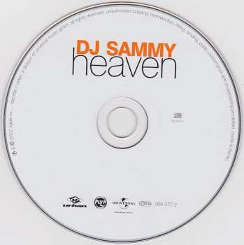 CD DJ Sammy: Heaven