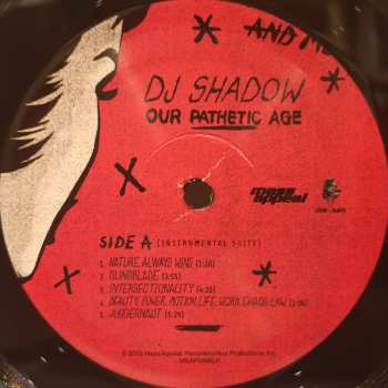 2LP DJ Shadow: Our Pathetic Age
