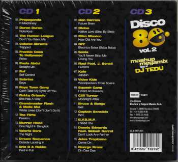 3CD DJ Tedu: Disco 80 Vol.2 (La Mejor Musica Dance De Los 80)