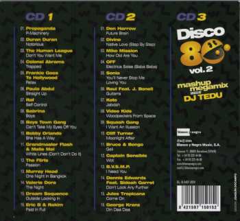 3CD DJ Tedu: Disco 80 Vol.2 (La Mejor Musica Dance De Los 80)