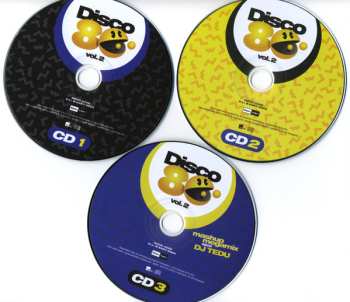 3CD DJ Tedu: Disco 80 Vol.2 (La Mejor Musica Dance De Los 80)
