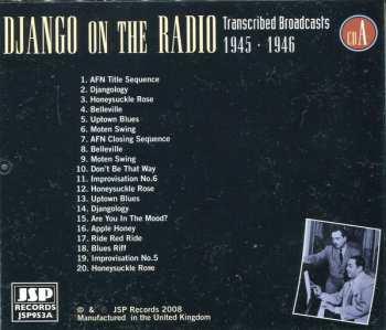 5CD/Set di cofanetti Django Reinhardt: Django On The Radio (Transcribed Broadcasts From The Greatest Jazz Guitarist Of His Era)