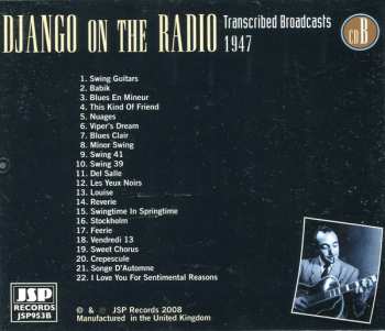 5CD/Set di cofanetti Django Reinhardt: Django On The Radio (Transcribed Broadcasts From The Greatest Jazz Guitarist Of His Era)