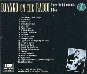 5CD/Set di cofanetti Django Reinhardt: Django On The Radio (Transcribed Broadcasts From The Greatest Jazz Guitarist Of His Era)