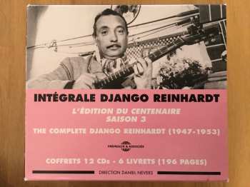 12CD/Set di cofanetti Django Reinhardt: Intégrale Django Reinhardt Saison 3: The Complete Django Reinhardt (1947-1953)