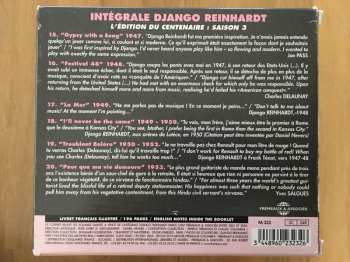 12CD/Set di cofanetti Django Reinhardt: Intégrale Django Reinhardt Saison 3: The Complete Django Reinhardt (1947-1953)