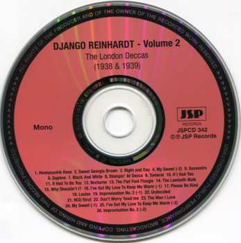 5CD/Set di cofanetti Django Reinhardt: The Classic Early Recordings In Chronological Order