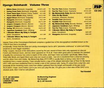 5CD/Set di cofanetti Django Reinhardt: The Classic Early Recordings In Chronological Order