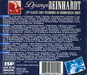 5CD/Set di cofanetti Django Reinhardt: The Classic Early Recordings In Chronological Order