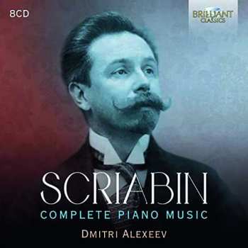 8CD/Set di cofanetti Alexander Scriabine: Complete Piano Music
