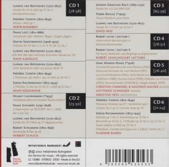 6CD/Set di cofanetti Robert Levin: Edition Klavier-Festival Ruhr: Portraits II - Recordings 2006/2007