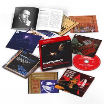 13CD/Set di cofanetti Dmitri Shostakovich: The Complete Symphonies, Piano Concertos & Cello Concertos