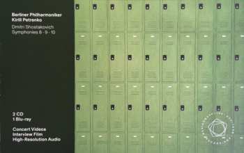 2CD/Set di cofanetti/Blu-ray Berliner Philharmoniker: Symphonies 8 • 9 • 10
