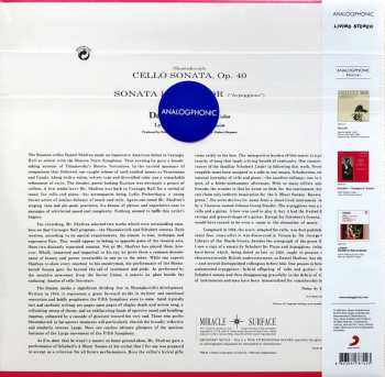 LP Franz Schubert: 'Cello Sonata / "Arpeggione"