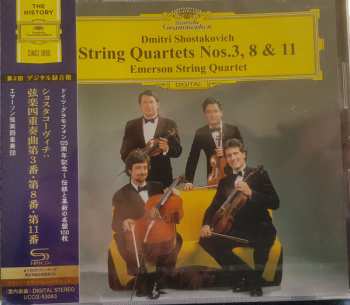 CD Dmitri Shostakovich: String Quartets Nos.3, 8 & 11